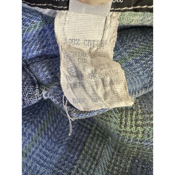 Vtg Y2K Citron Santa Monica Patchwork Shirt Dress Small Boho Artsy Grunge Earthy - Picture 7 of 16